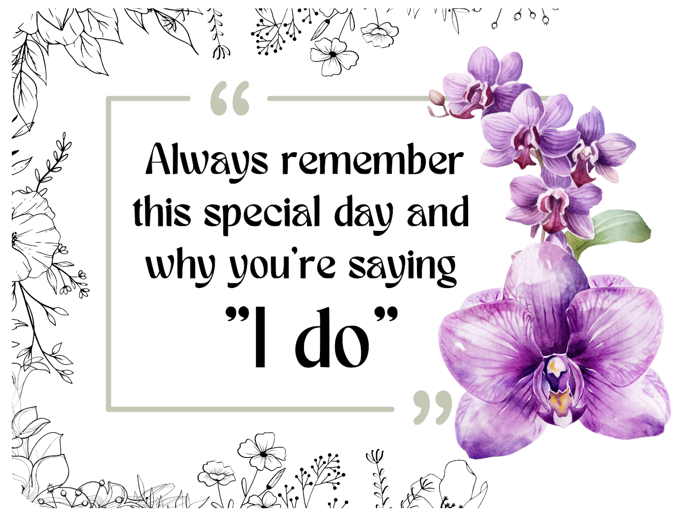 I Do Orchids