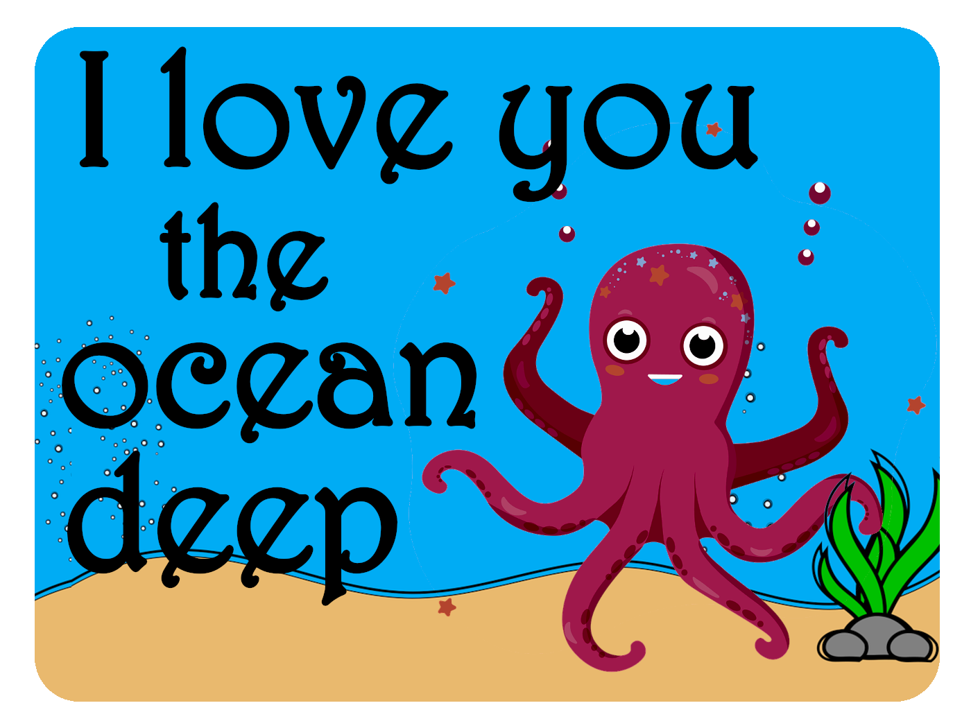 Love The Ocean Deep