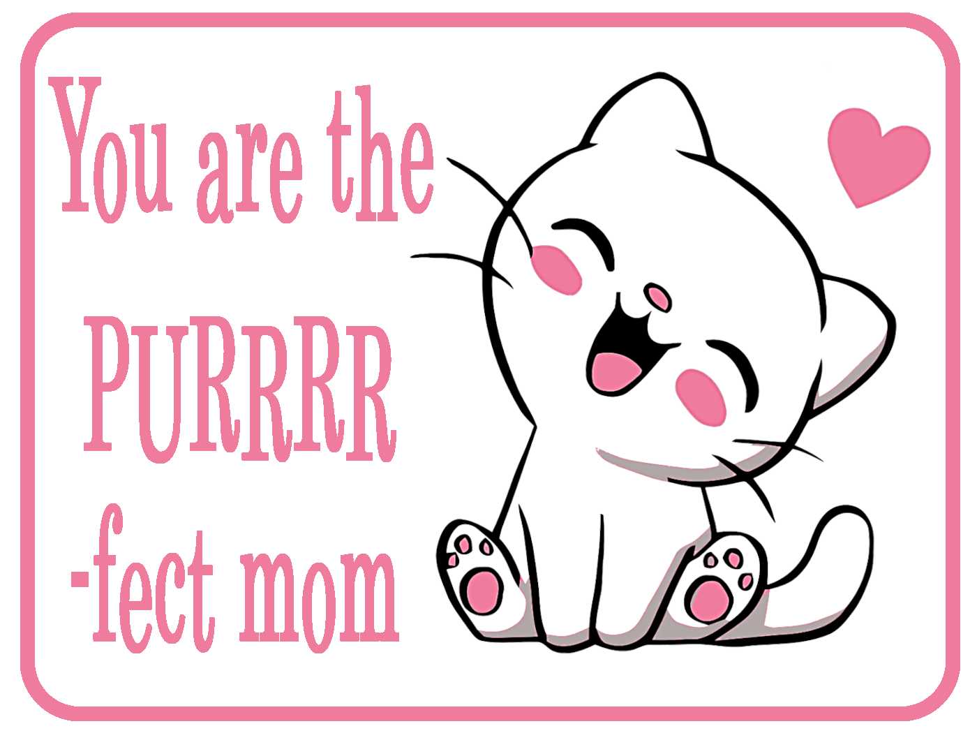 Purrrr-fect Mom