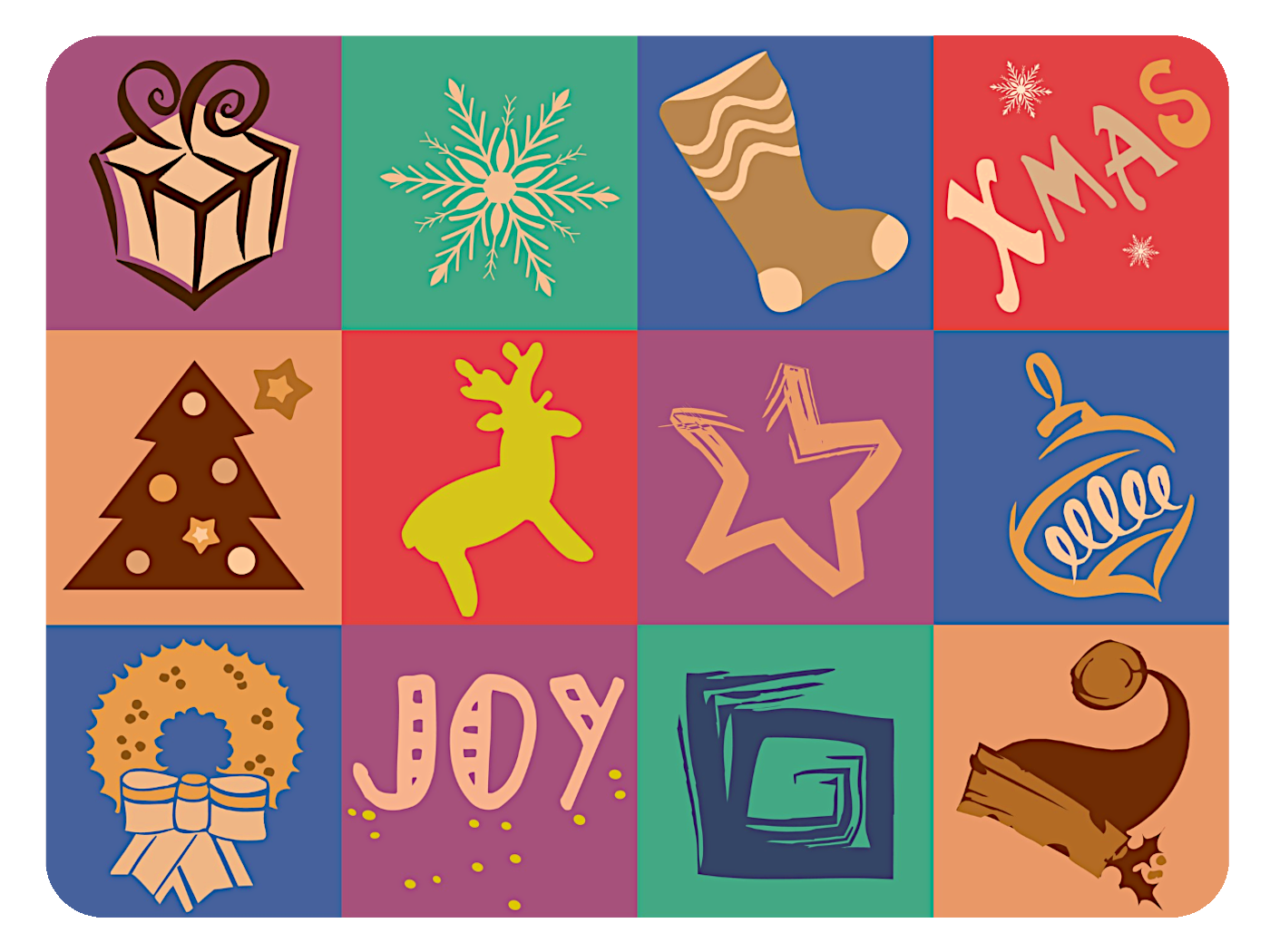 Holiday Season Mosaic