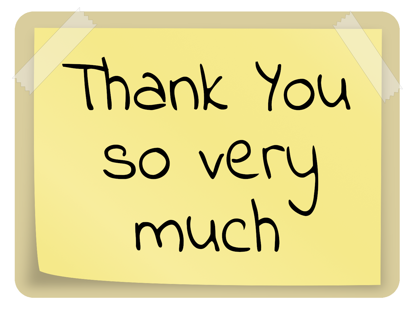 Thank You Note