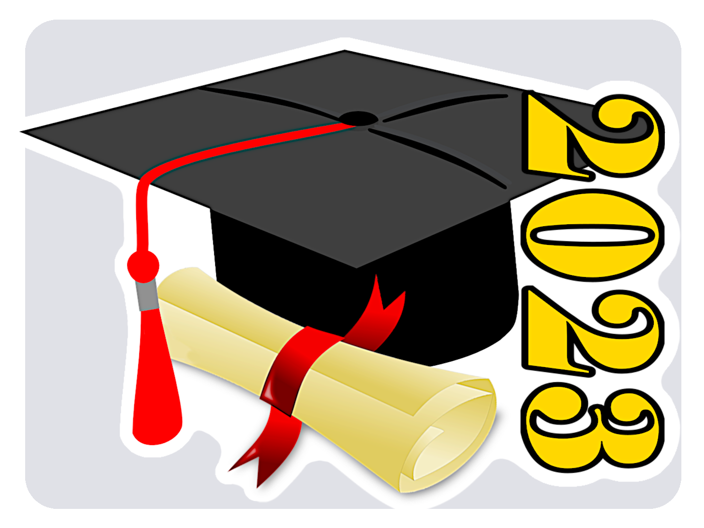 23' Mortarboard