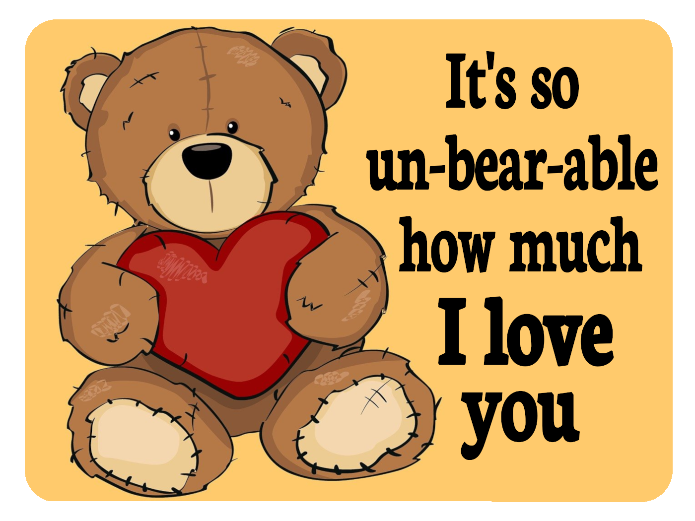 Un-bear-able Love