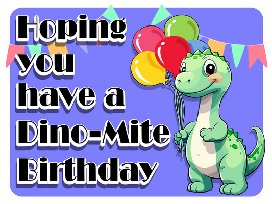 Dino-Mite Birthday