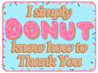 Sprinkled Thanks