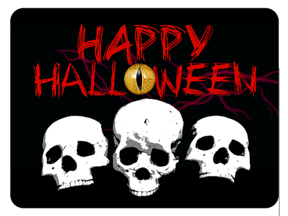 Happy Halloween Skulls