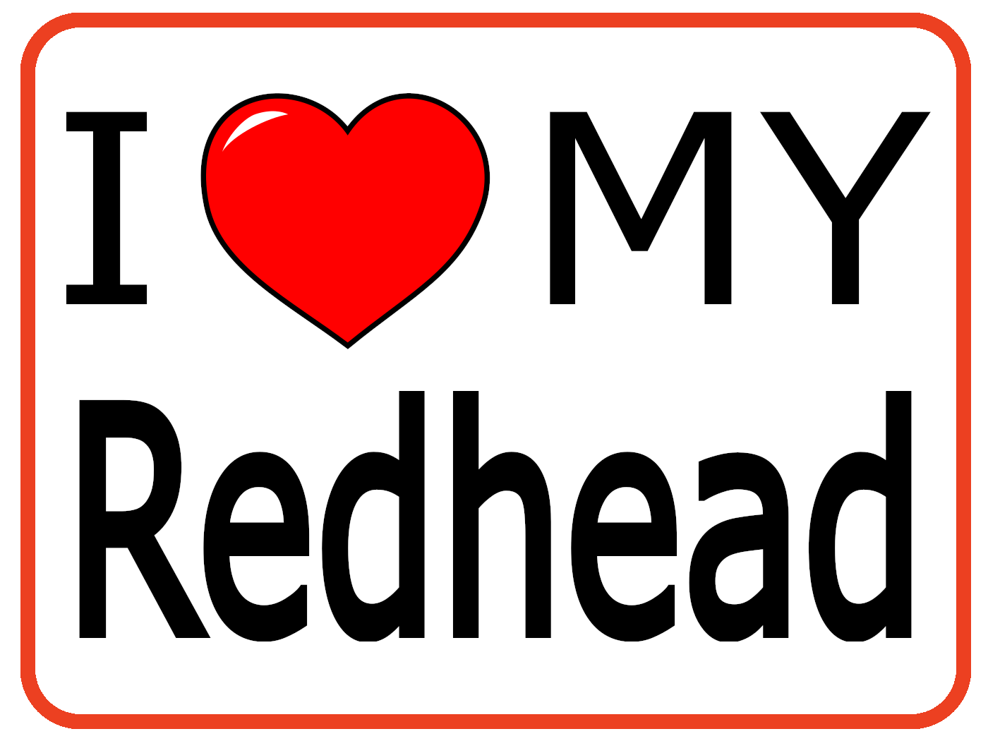 I Heart My Redhead