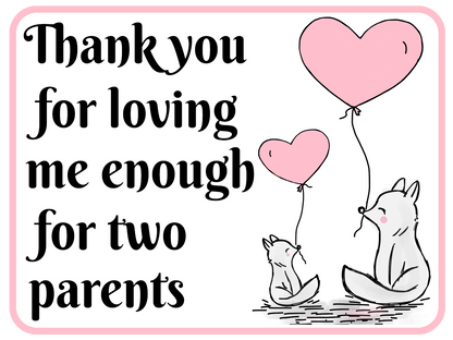 Loving Enough For Two