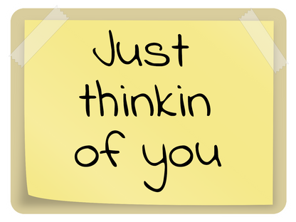 Thinking of You Memo