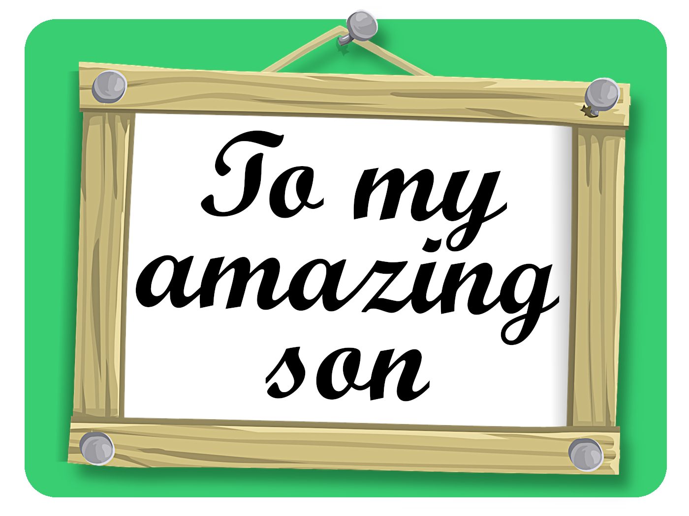 My Amazing Son
