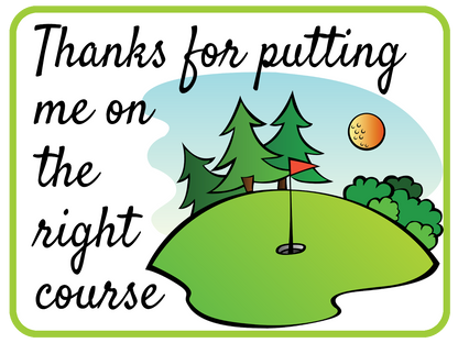 The Right Course-Parent
