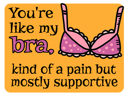 You're Like A Bra