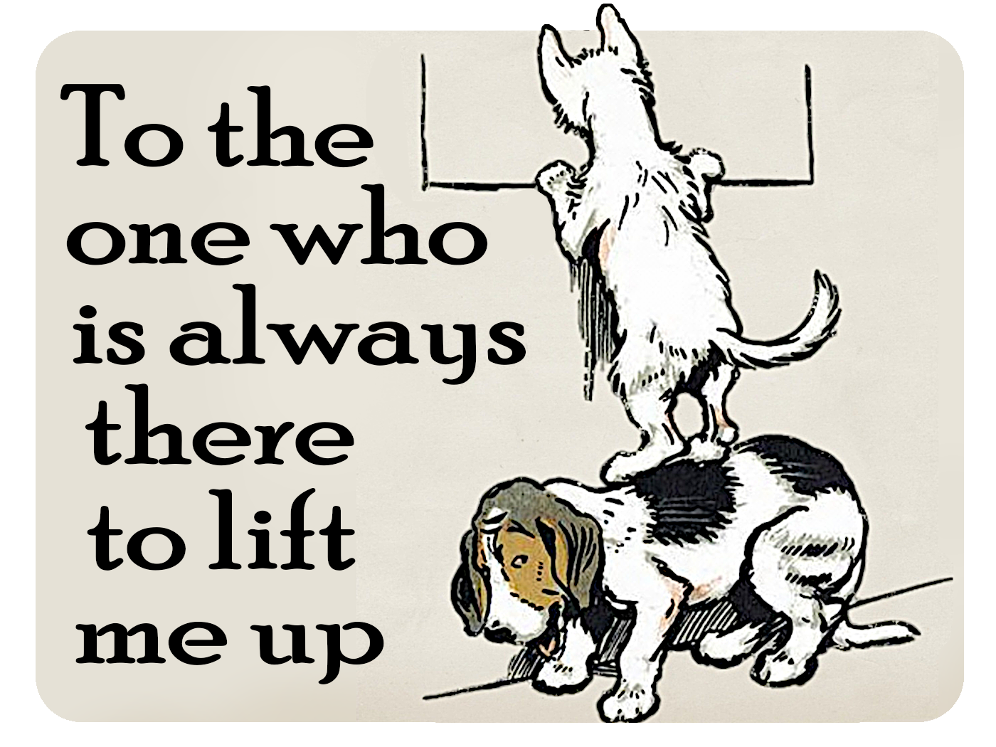 You Lift Me Up